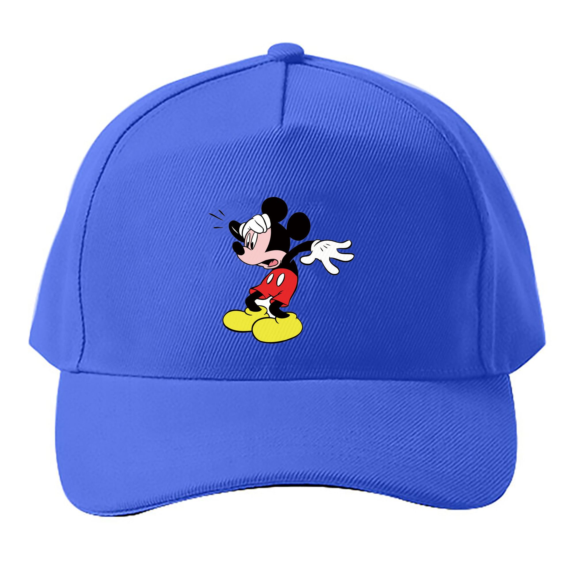 （画像用） ミッキーマウス Mickey Mouse ベースボールキャップ 綿100％ 男女兼用 帽子 スポーツ